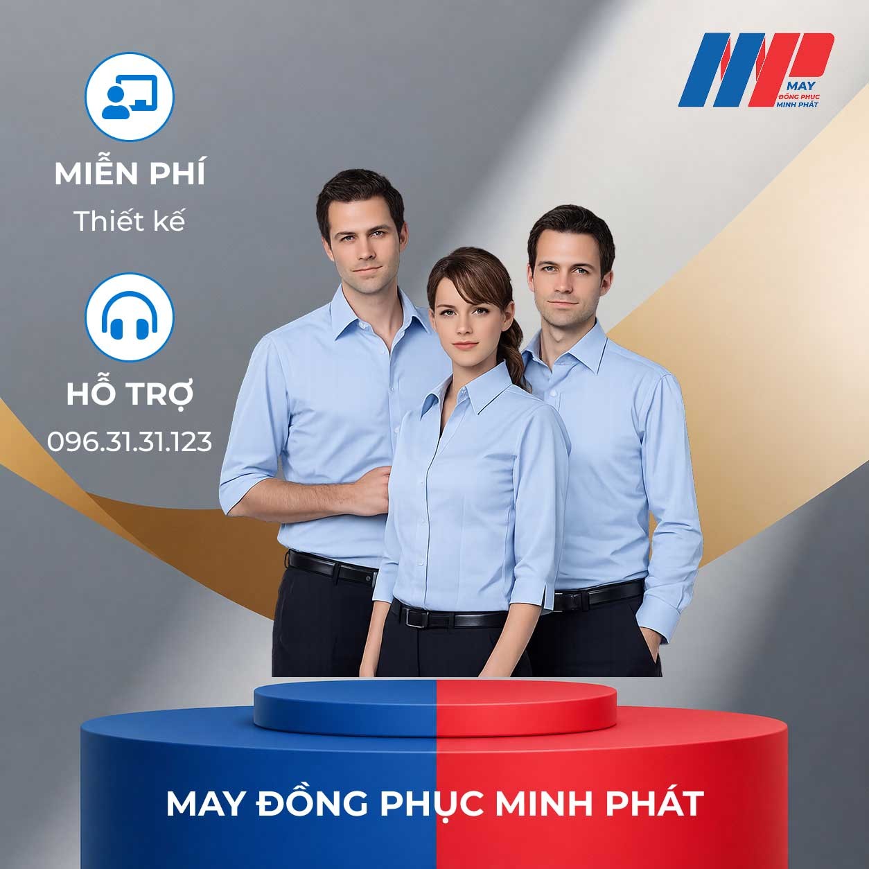 Đồng Phục Áo Sơ Mi mẫu số 100