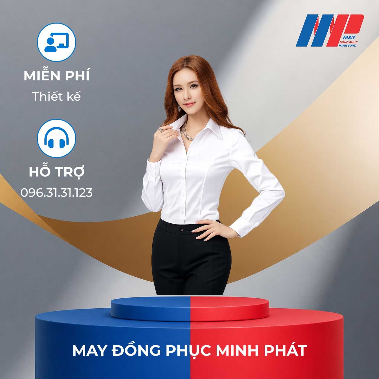 Đồng Phục Áo Sơ Mi mẫu số 101
