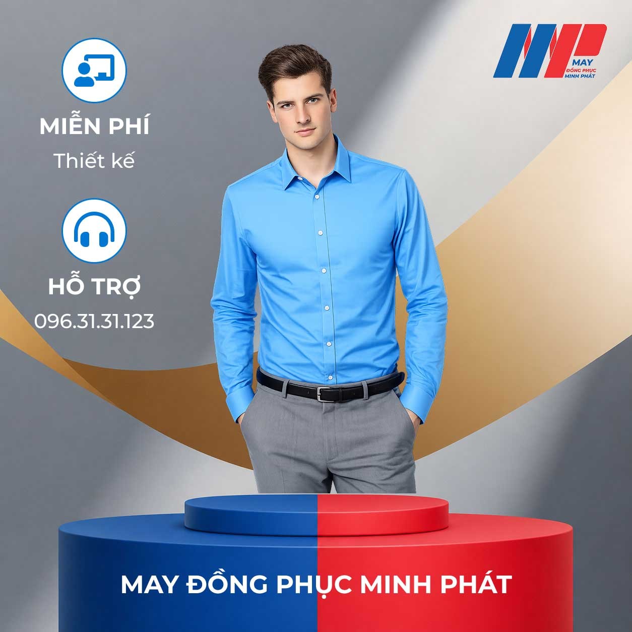 Đồng Phục Áo Sơ Mi mẫu số 102
