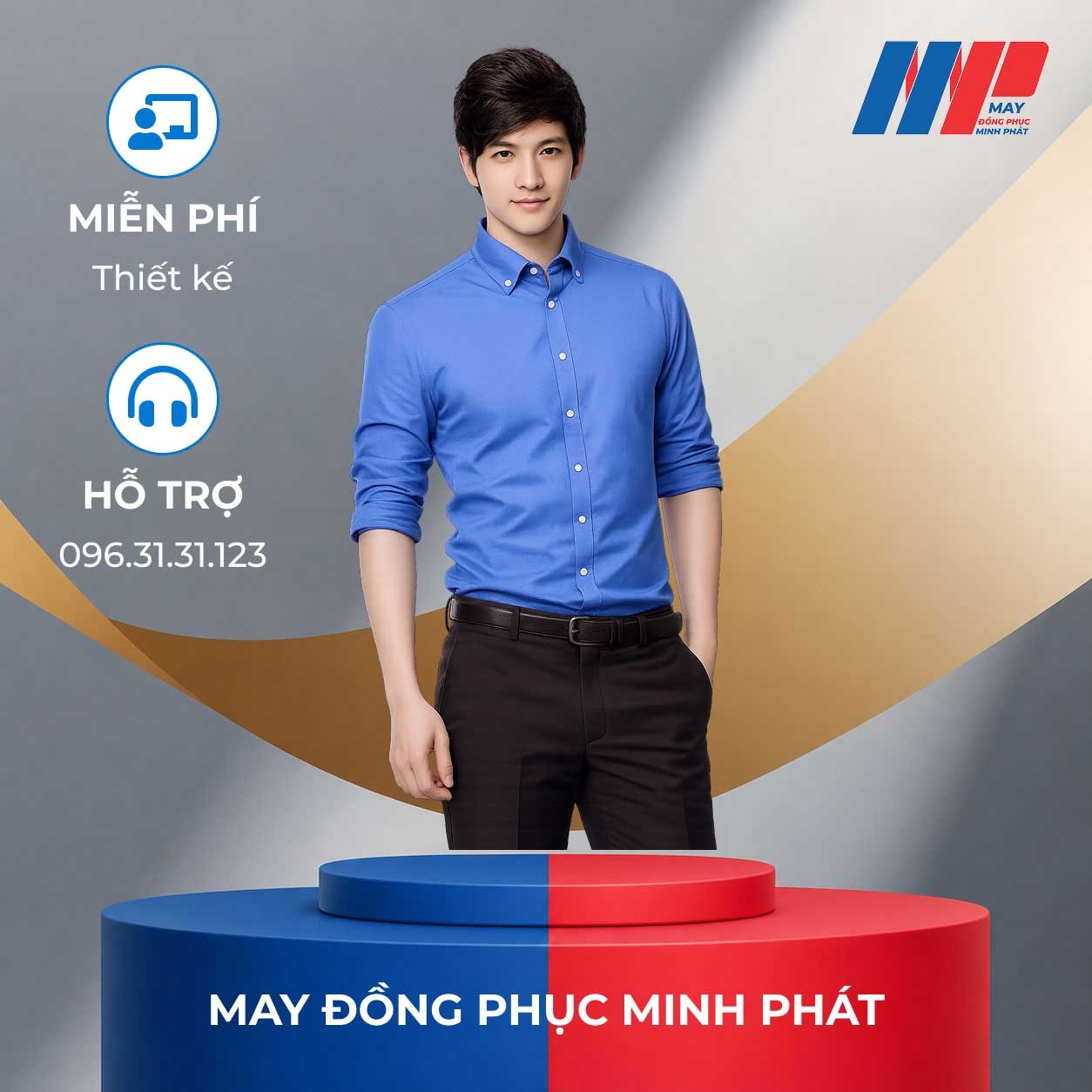 Đồng Phục Áo Sơ Mi mẫu số 103