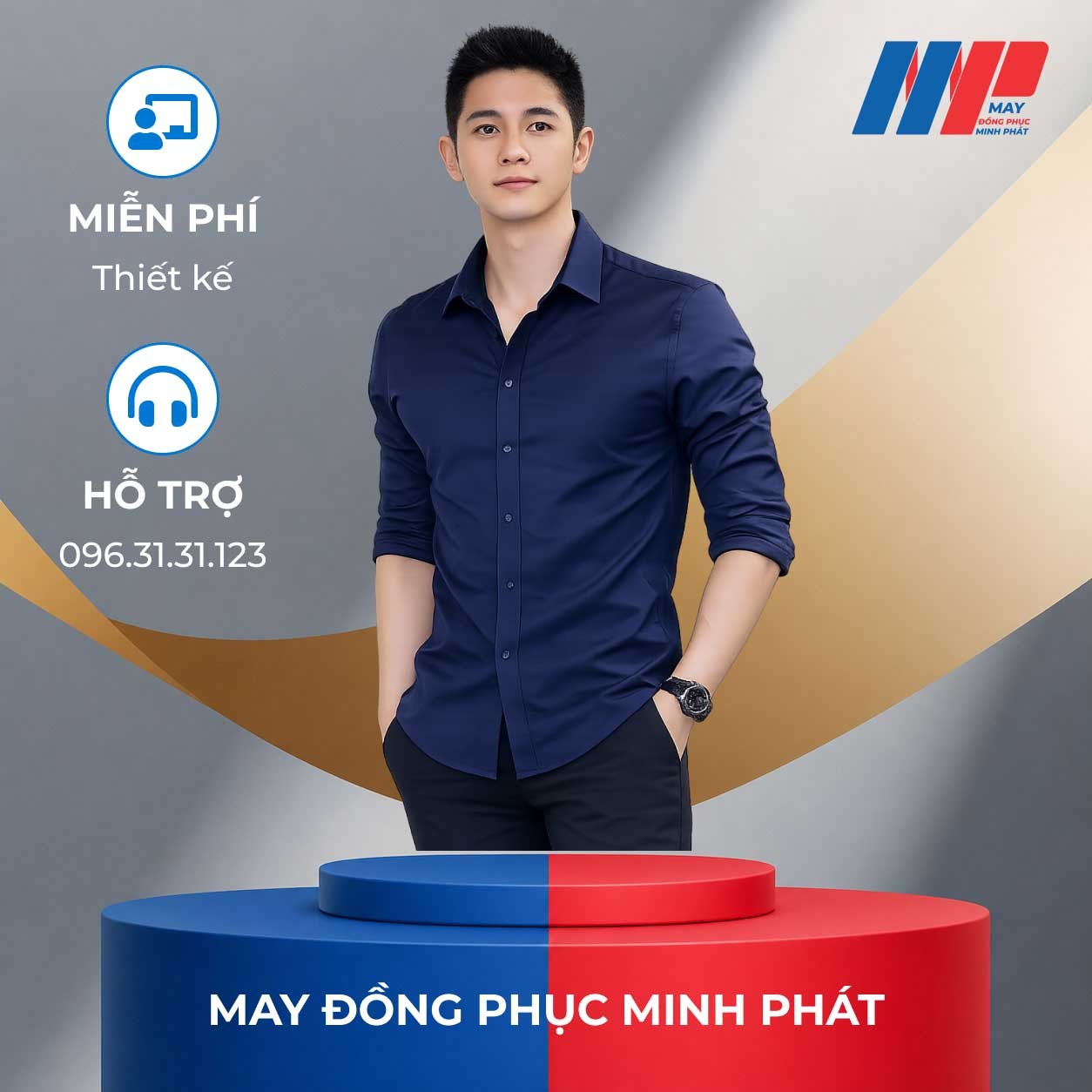 Đồng Phục Áo Sơ Mi mẫu số 104