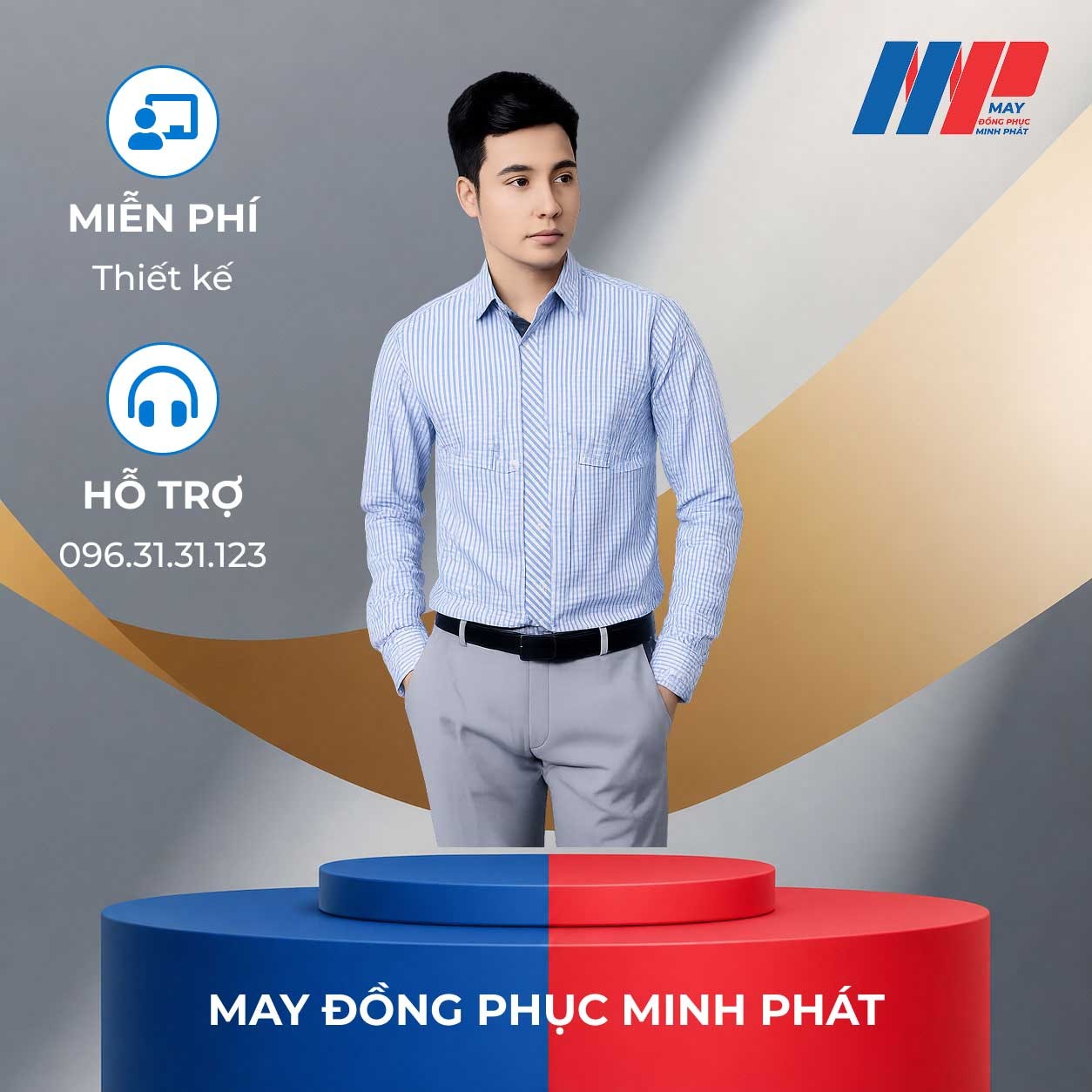 Đồng Phục Áo Sơ Mi mẫu số 107