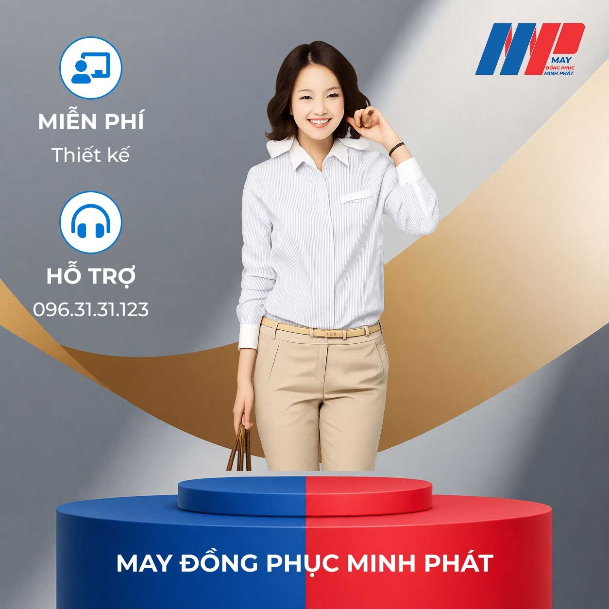 Đồng Phục Áo Sơ Mi mẫu số 108