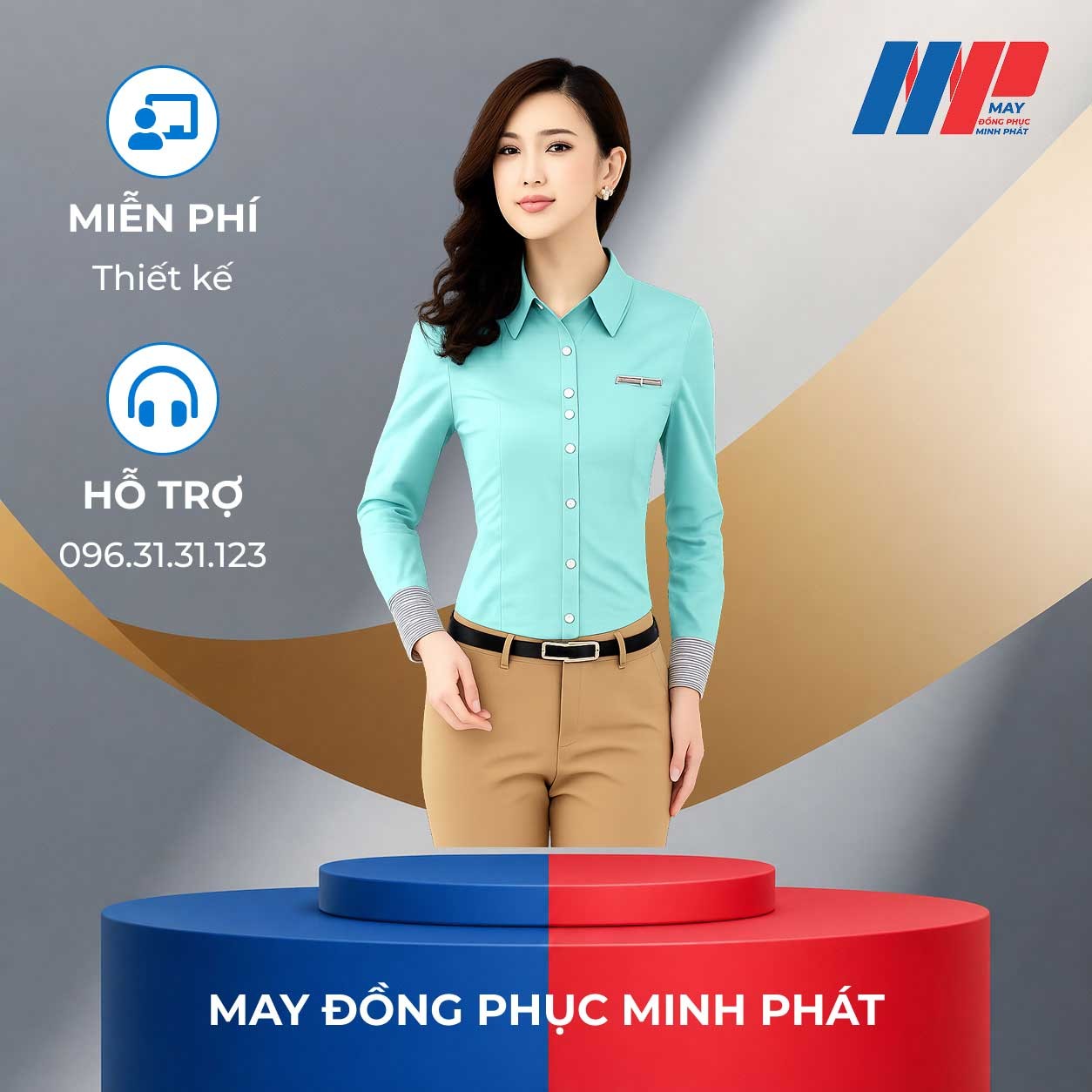 Đồng Phục Áo Sơ Mi mẫu số 109