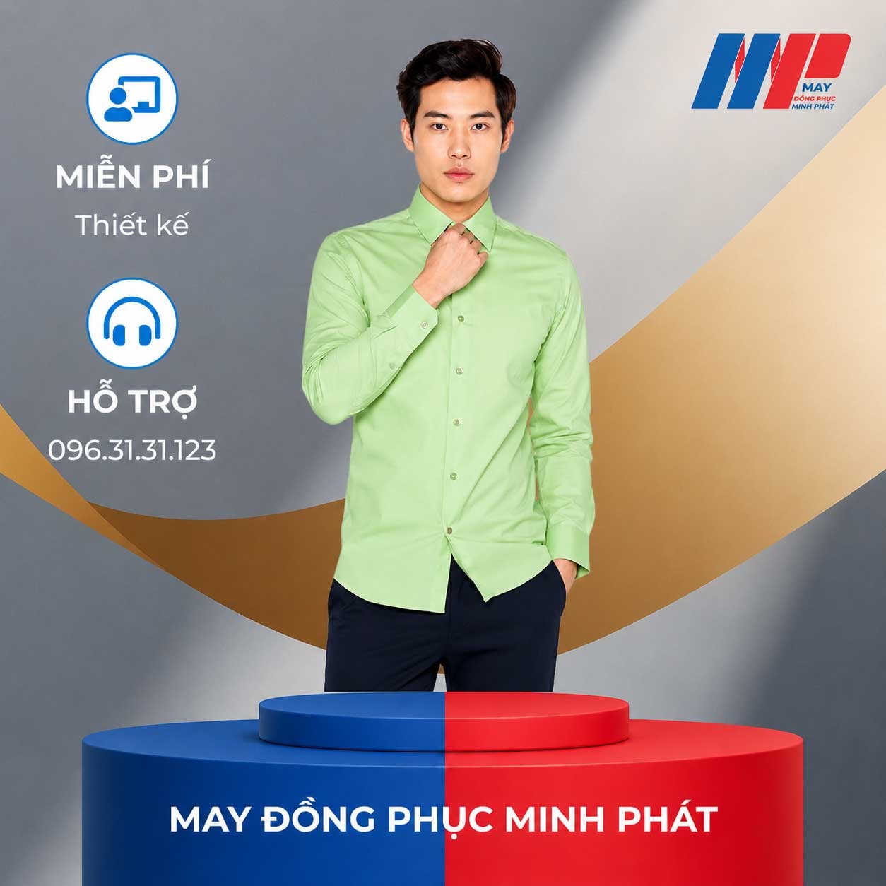 Đồng Phục Áo Sơ Mi mẫu số 117