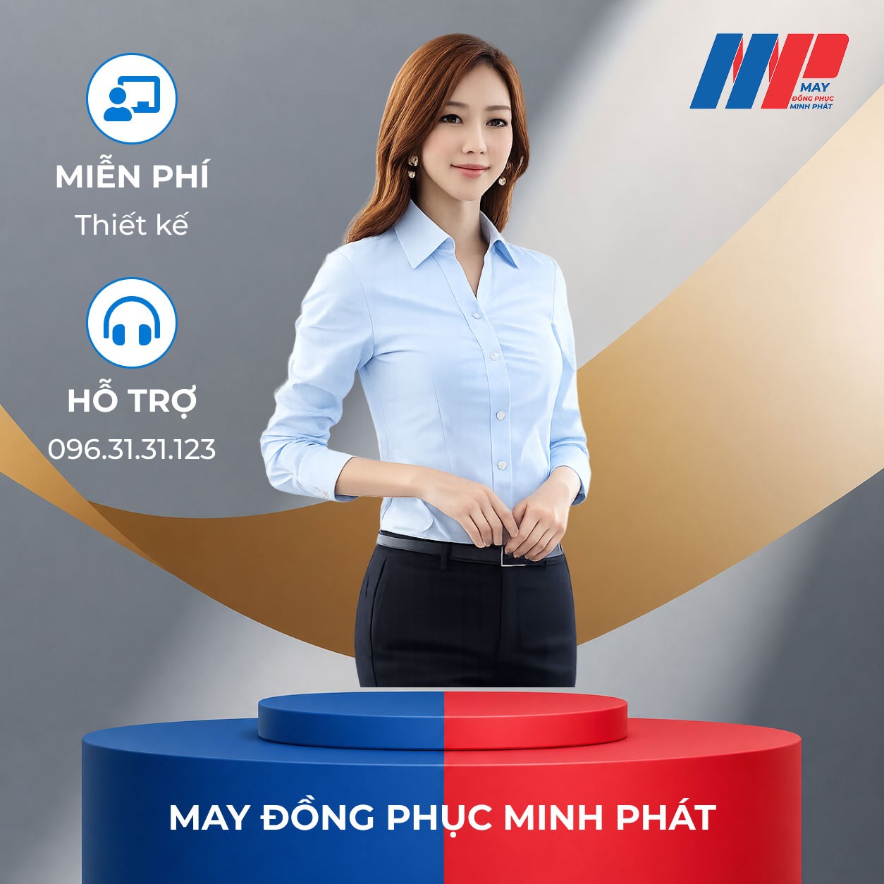 Đồng Phục Áo Sơ Mi mẫu số 119