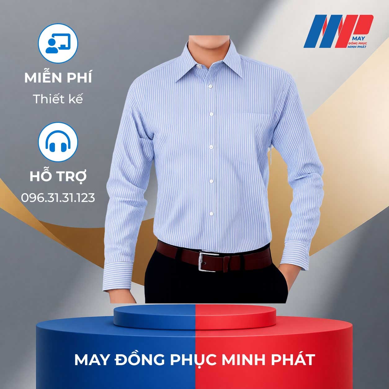 Đồng Phục Áo Sơ Mi mẫu số 124
