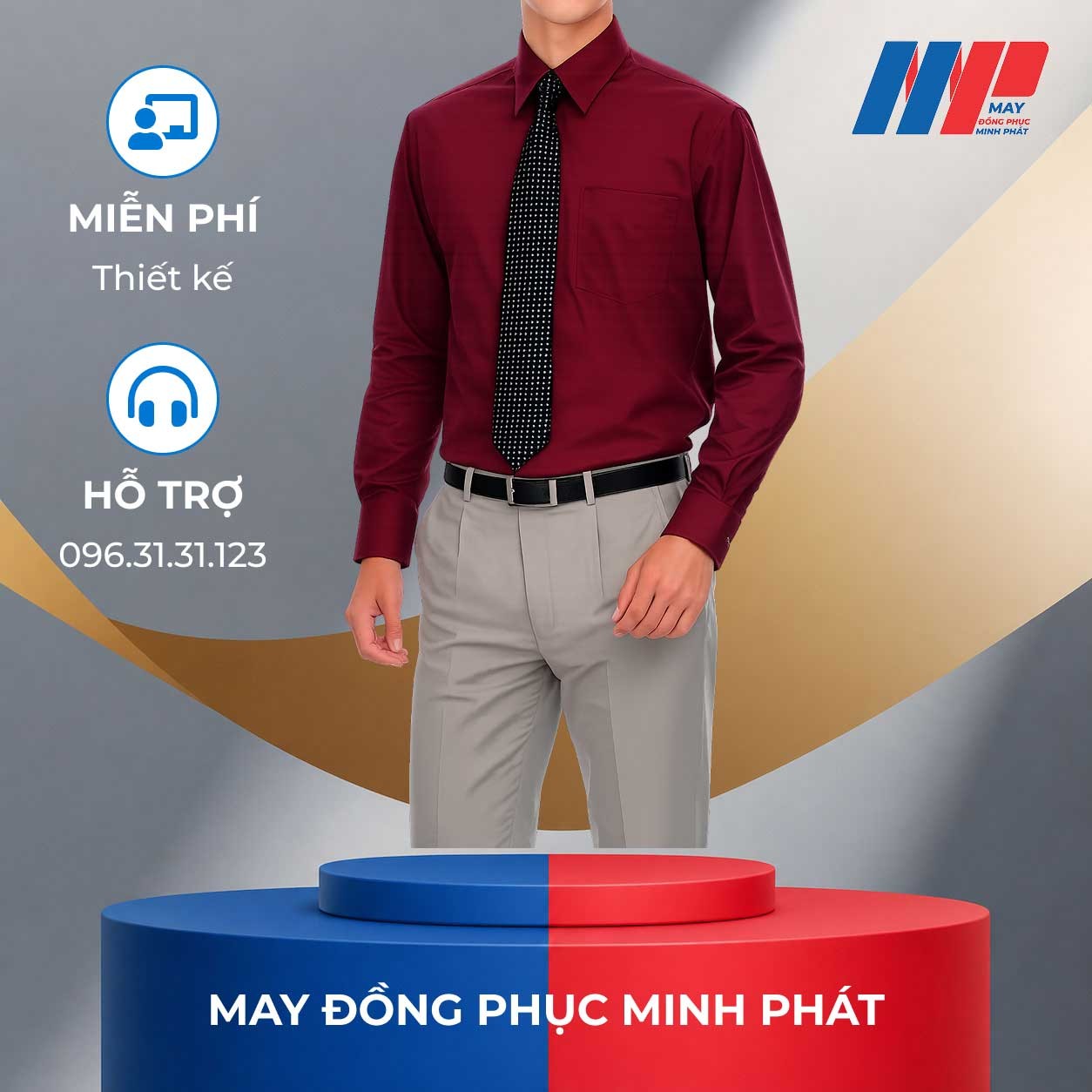 Đồng Phục Áo Sơ Mi mẫu số 125