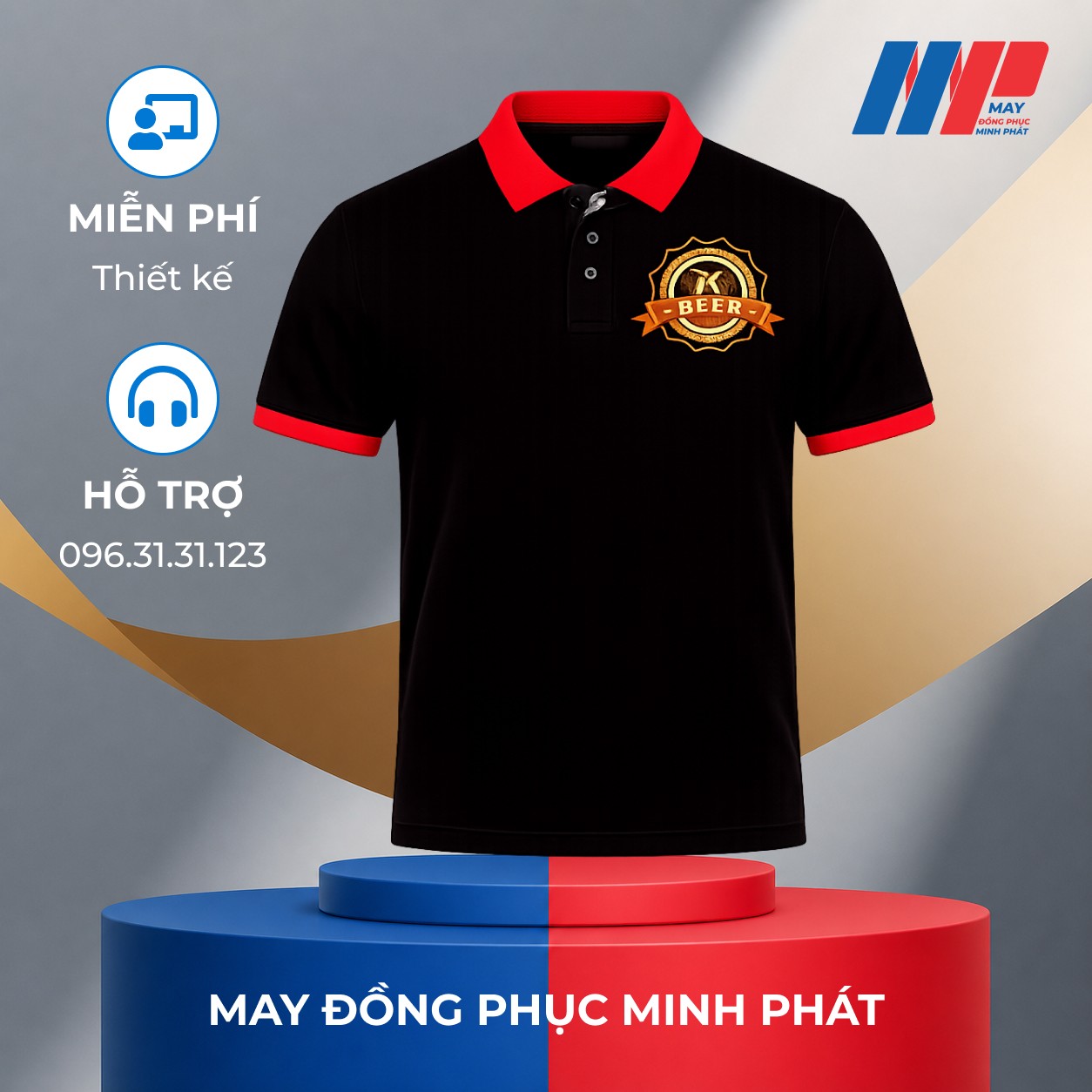 Áo Thun Đồng Phục Mẫu 02