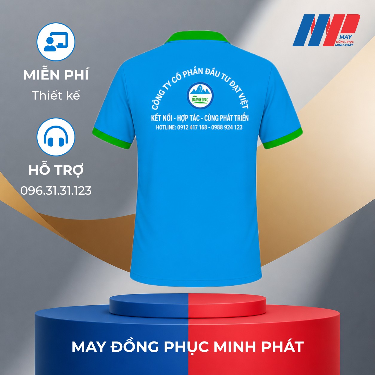 Áo Thun Đồng Phục Mẫu 08