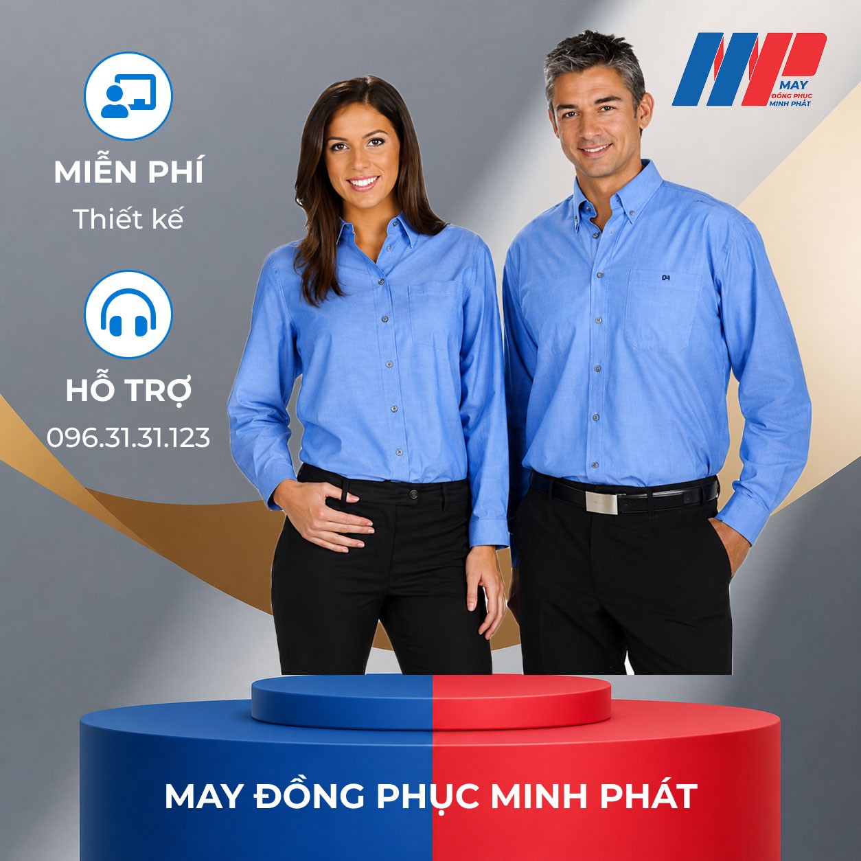 Đồng Phục Áo Sơ Mi mẫu số 122
