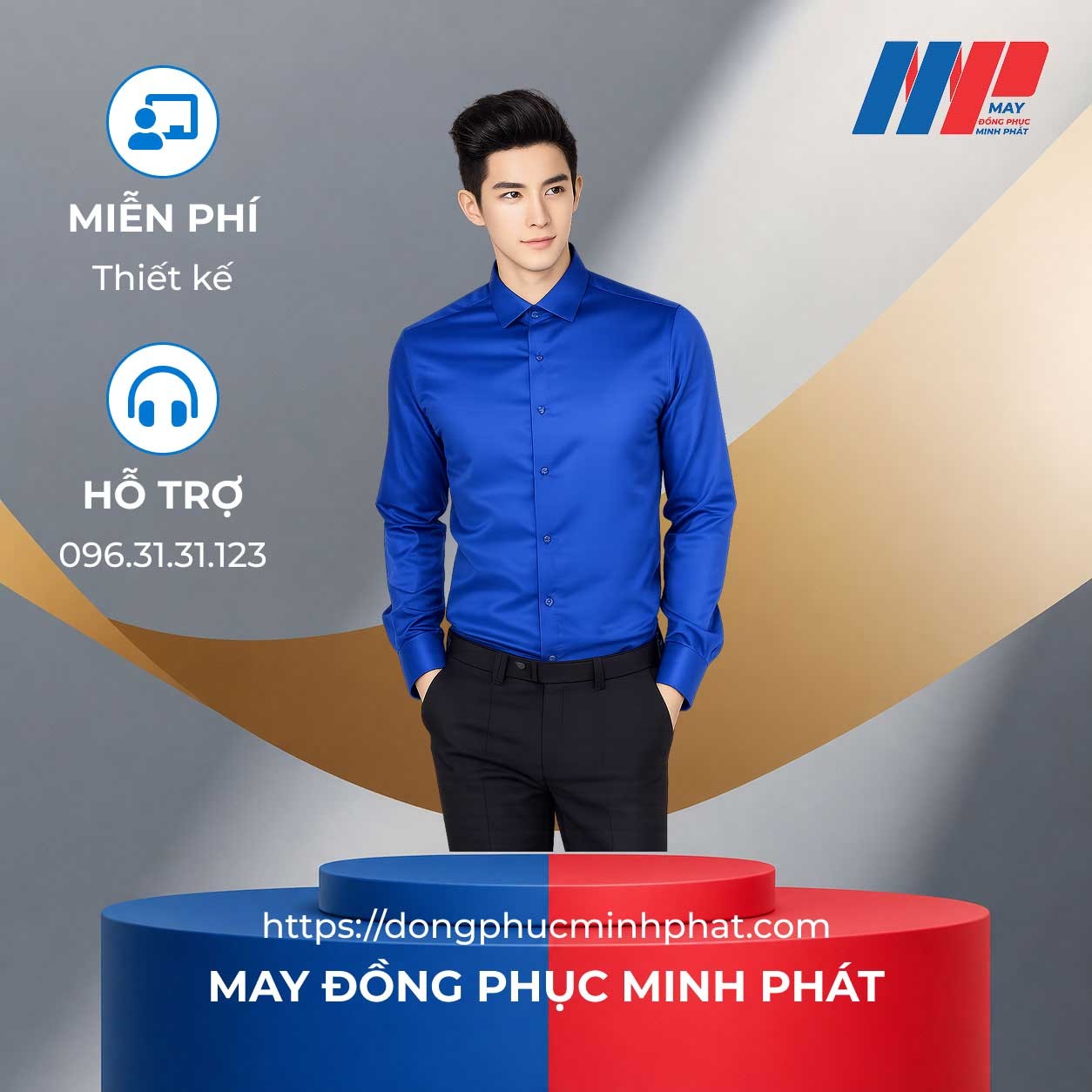 Đồng Phục Áo Sơ Mi mẫu số 110