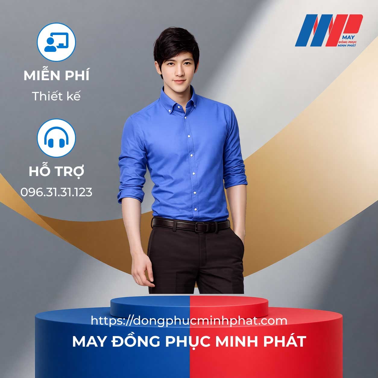 Đồng Phục Áo Sơ Mi mẫu số 114