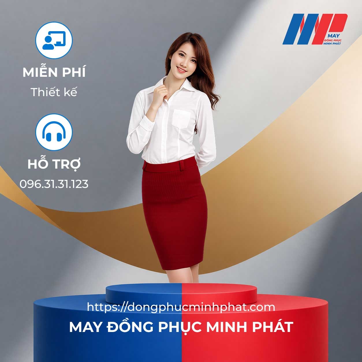 Đồng Phục Áo Sơ Mi mẫu số 114