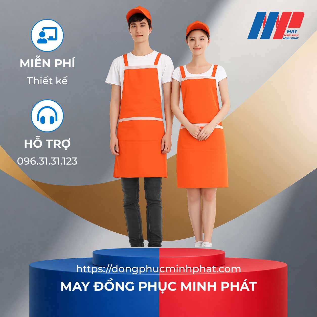 Đồng phục Tạp Dề Mẫu số 38