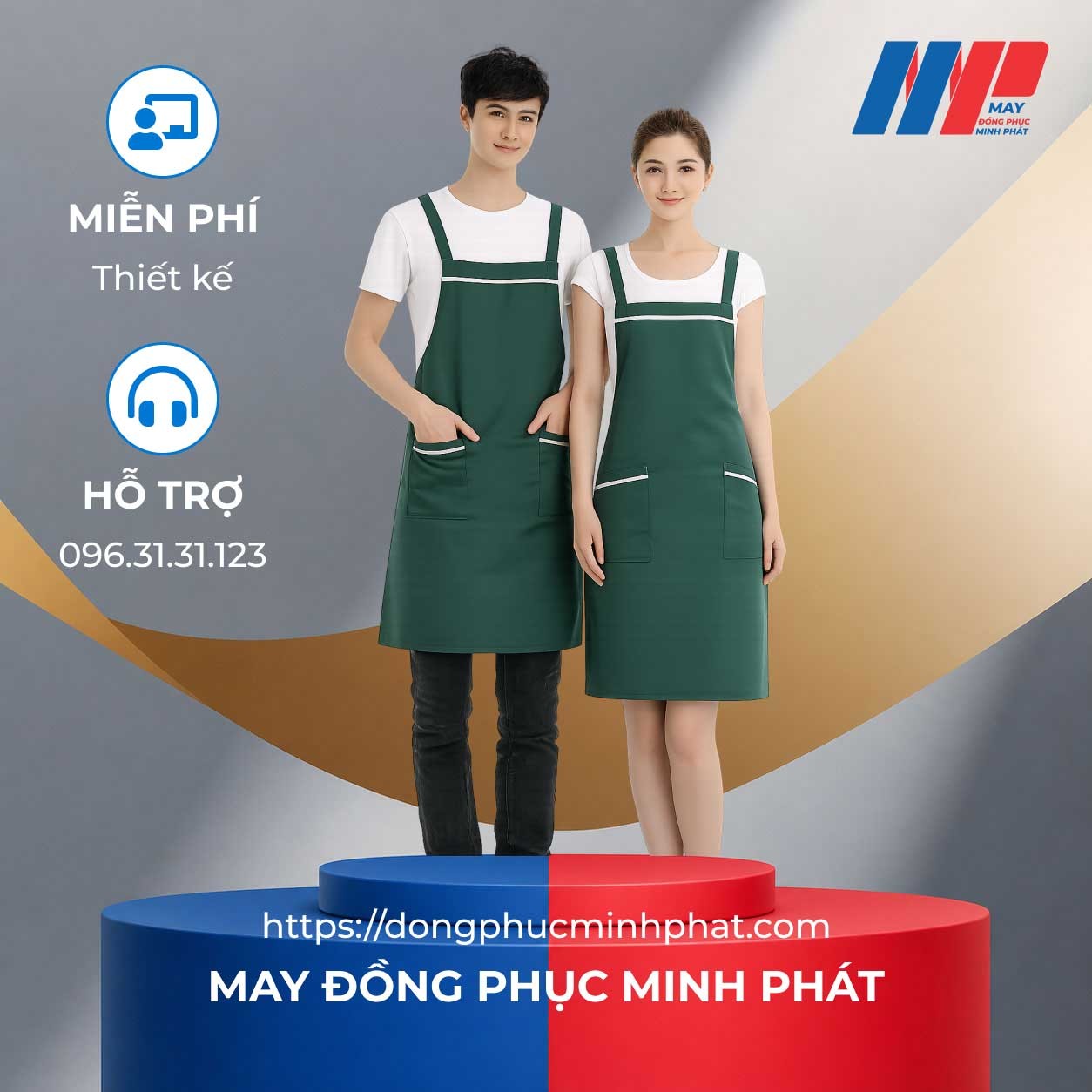 Đồng phục Tạp Dề Mẫu số 40