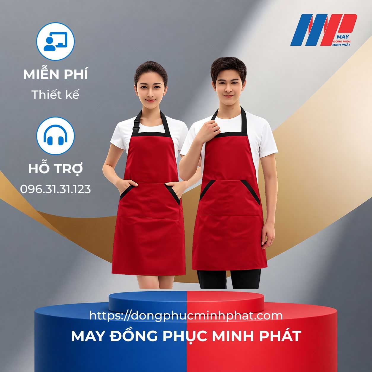 Đồng phục Tạp Dề Mẫu số 42