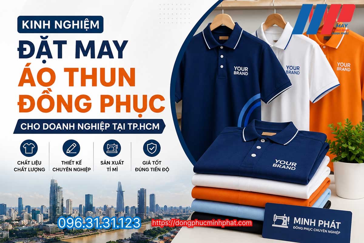 Kinh Nghiệm Đặt May Áo Thun Đồng Phục Cho Doanh Nghiệp Tại TP.HCM